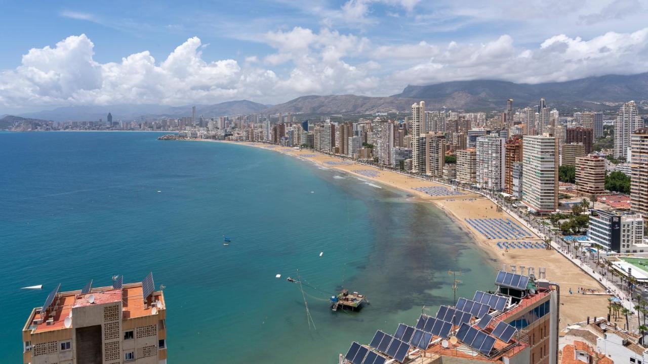 Las Mejores Vistas De Benidorm. Apartment Bagian luar foto