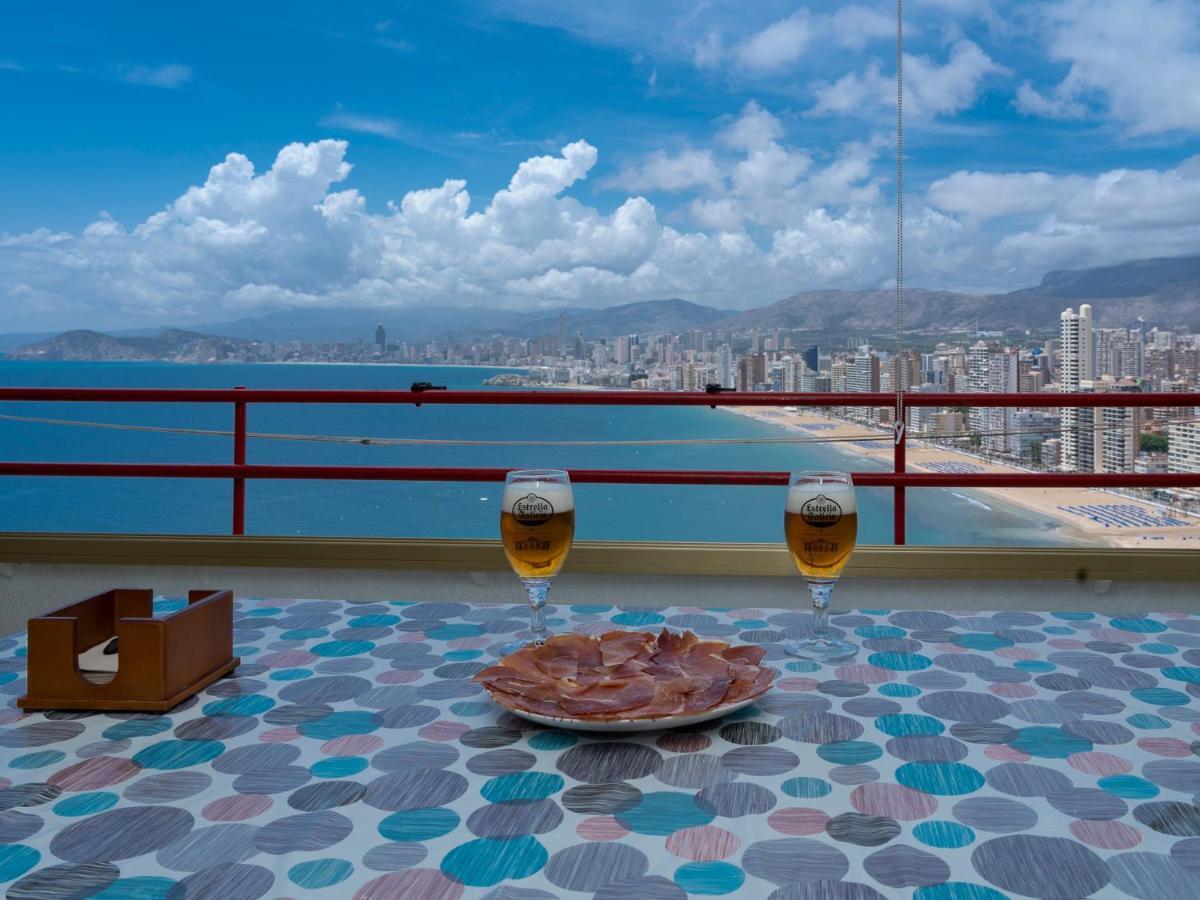 Las Mejores Vistas De Benidorm. Apartment Bagian luar foto